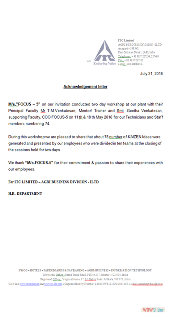 02 ITC Limited 02 ITC Limited